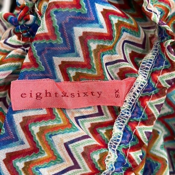 Eight Sixty Colorful Lightweight Tank top Blouse - Picture 5 of 6